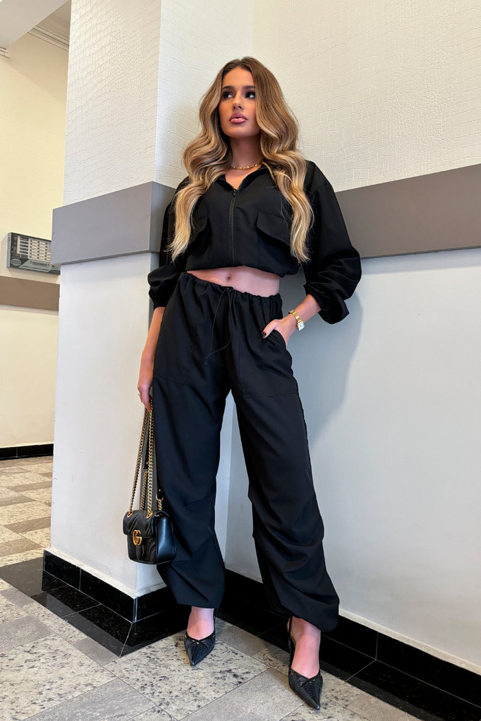 Calça Brooklyn Preto Luxo Urbano