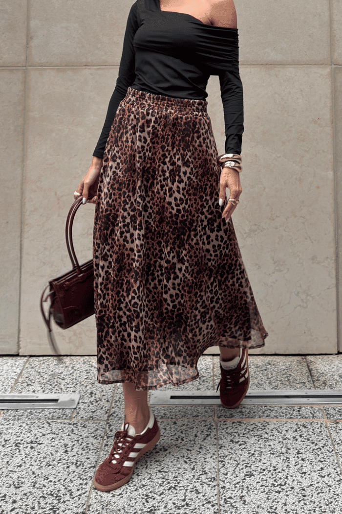 PRÉ-VENDA SAIA MIDI TULE CHLOE FELINE