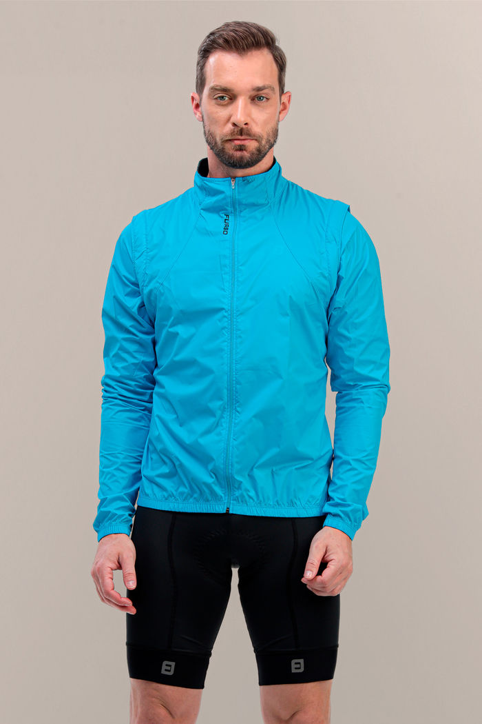 Jaqueta Corta Vento Unissex 2 em 1 Duetto