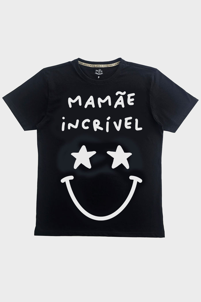 CAMISETA ADULTO MAMÃE INCRÍVEL
