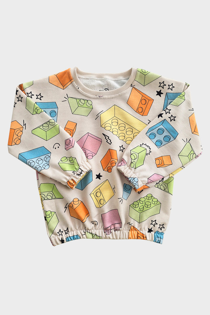 CASACO UNISSEX MOLETON BLOCOS