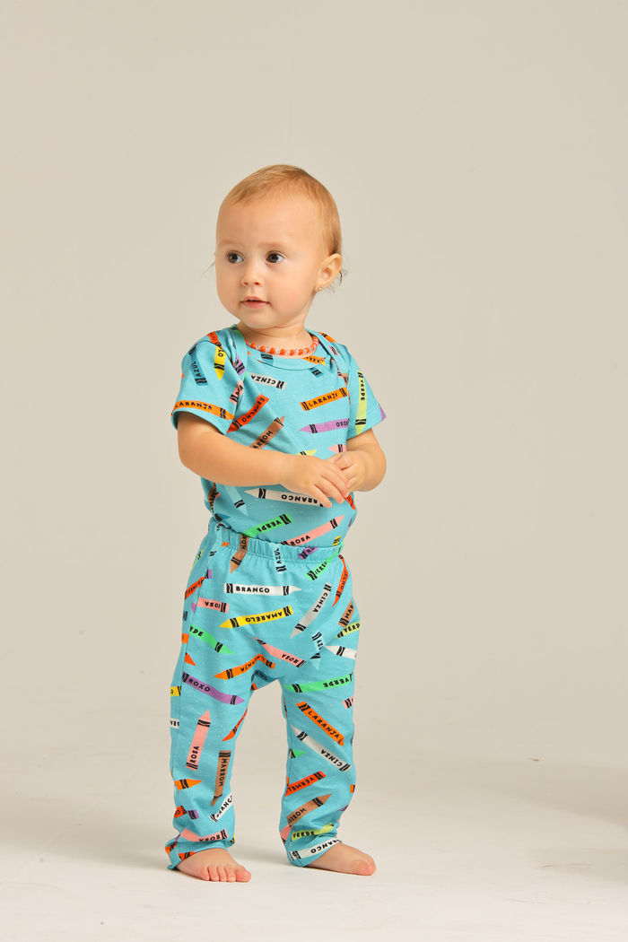 CALÇA UNISSEX BEBÊ GIZ DE CERA