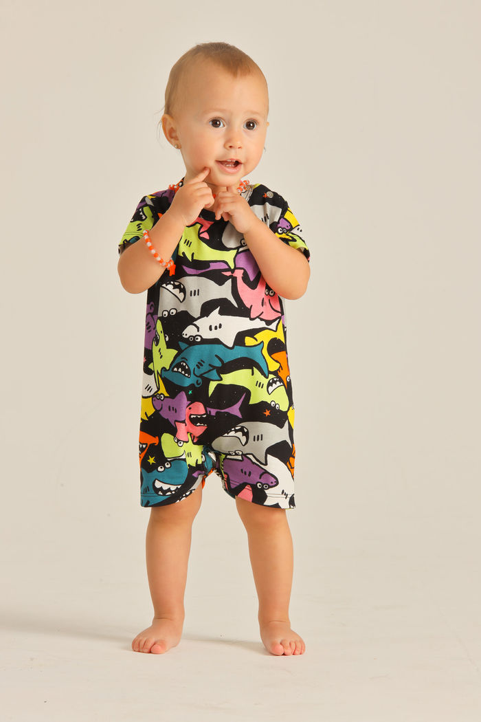 MACACÃO UNISSEX BEBÊ TUBAS