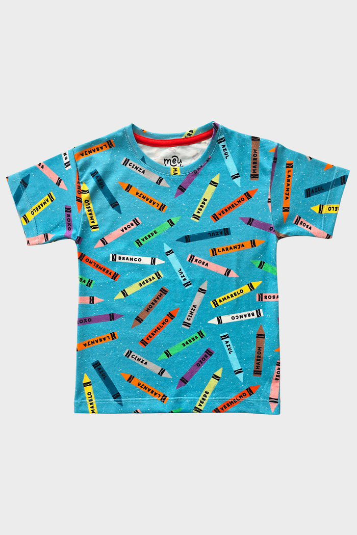 CAMISETA UNISSEX GIZ DE CERA