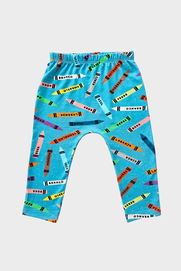 CALÇA UNISSEX BEBÊ GIZ DE CERA