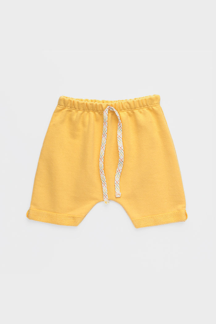 SHORTS UNISSEX BEBÊ SARUEL AMARELO
