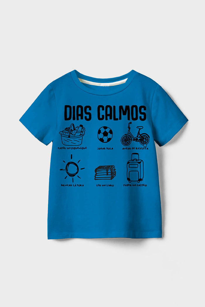 CAMISETA UNISSEX DIAS CALMOS