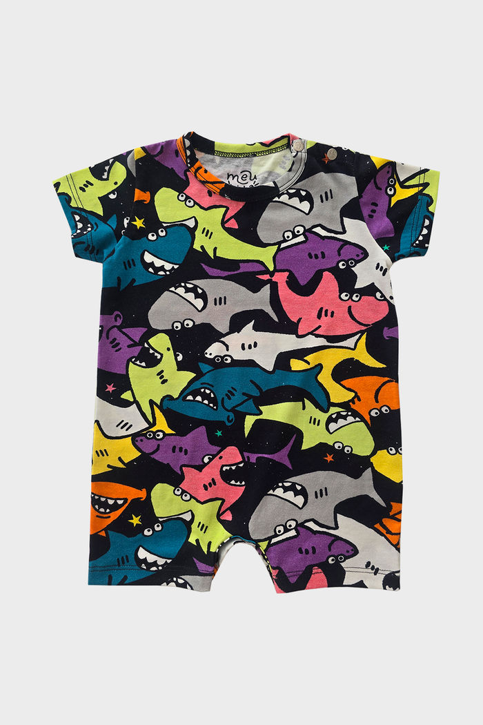 MACACÃO UNISSEX BEBÊ TUBAS