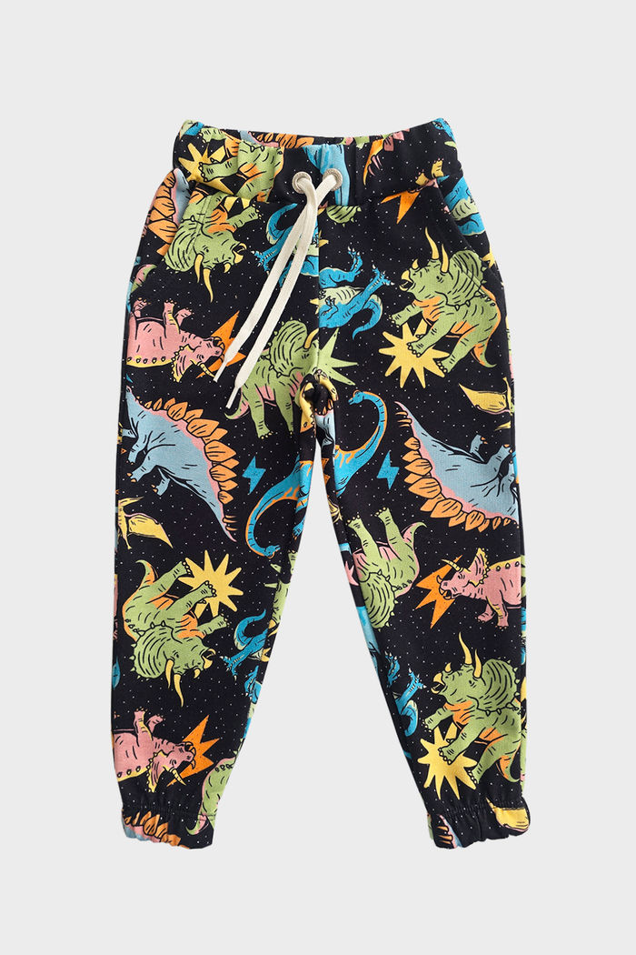 CALÇA UNISSEX MOLETON DINOS