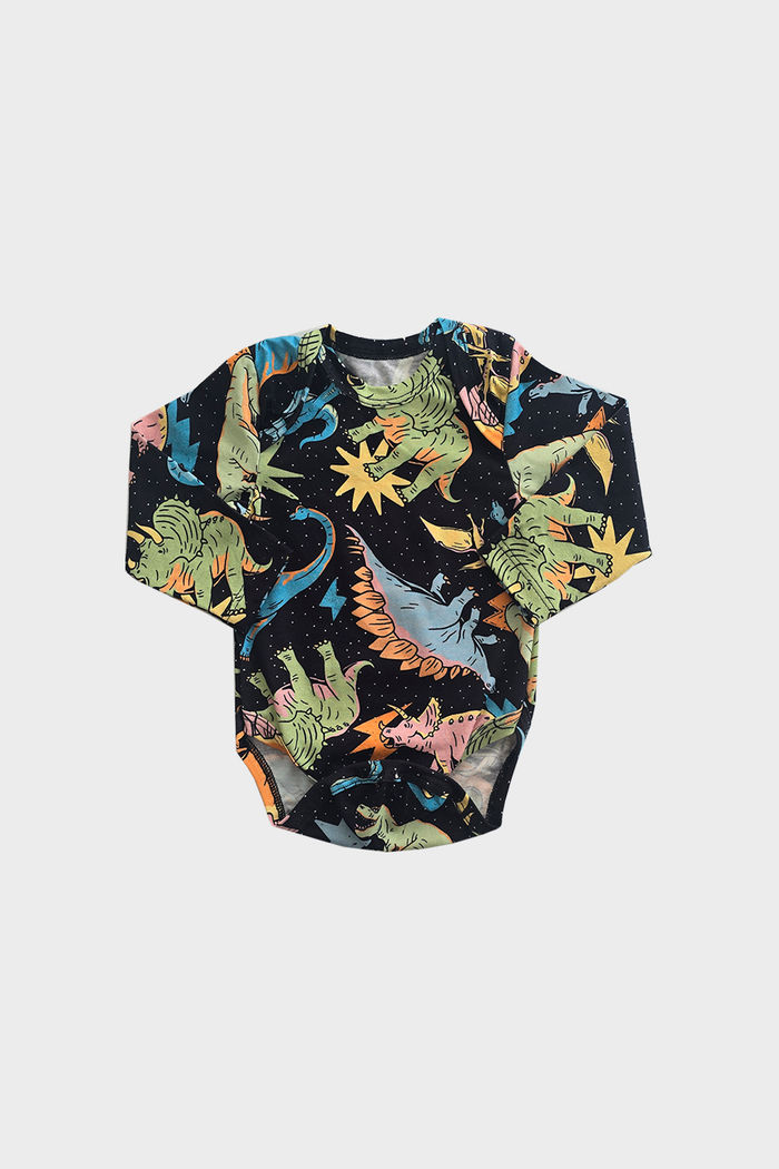 BODY UNISSEX BEBÊ DINOS