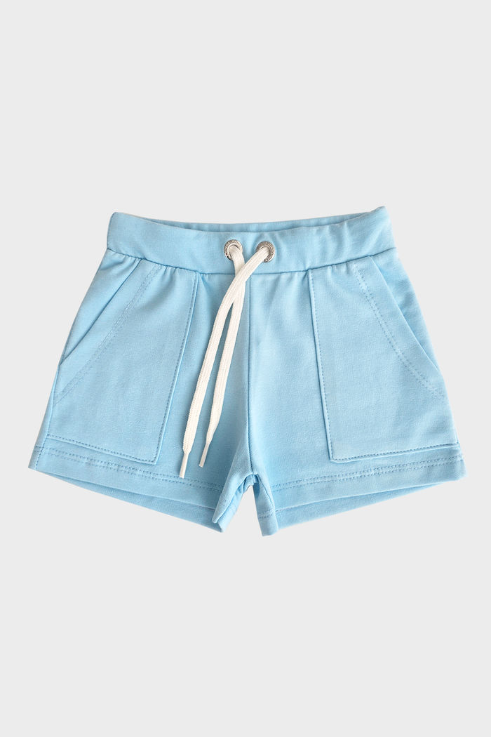 SHORTS UNISSEX AZUL CLARO