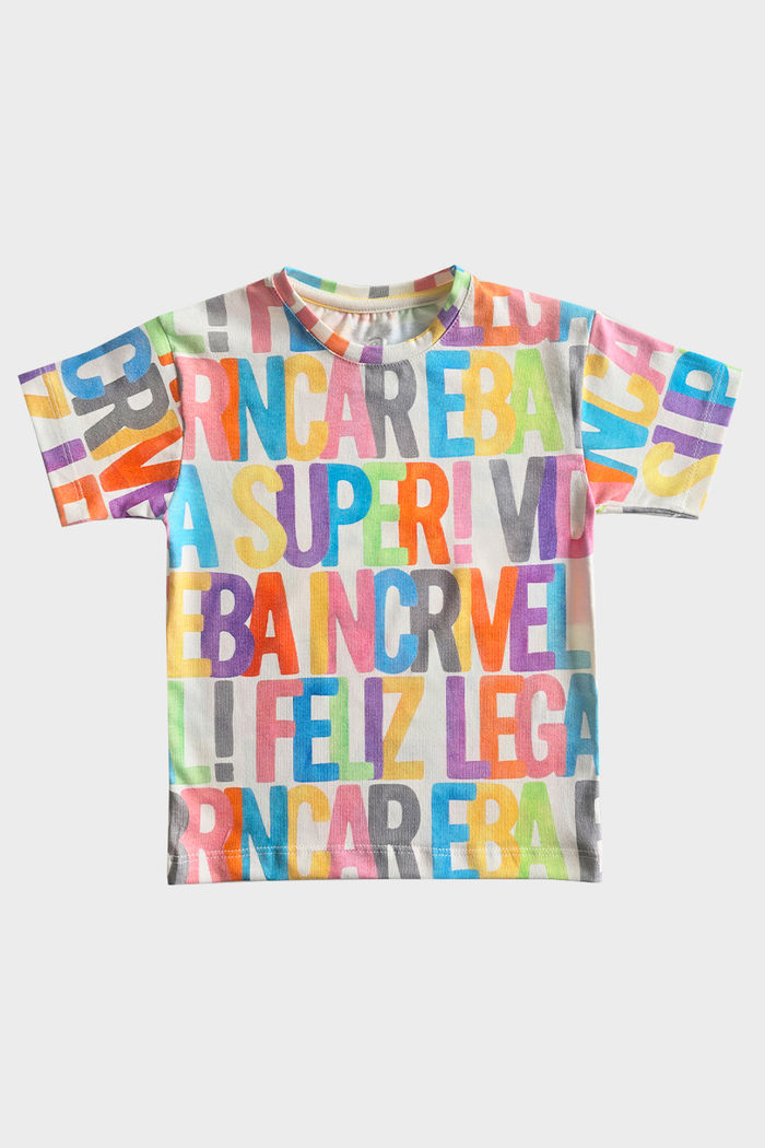 CAMISETA UNISSEX FELICIDADE