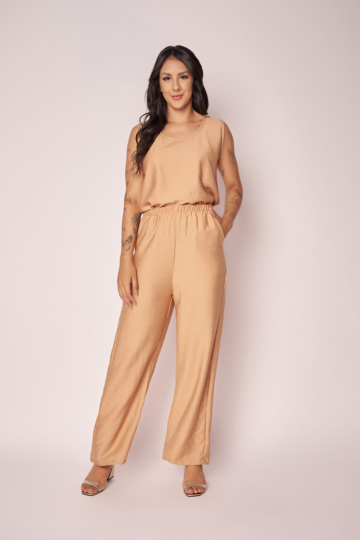 Calça Leonor Tostado