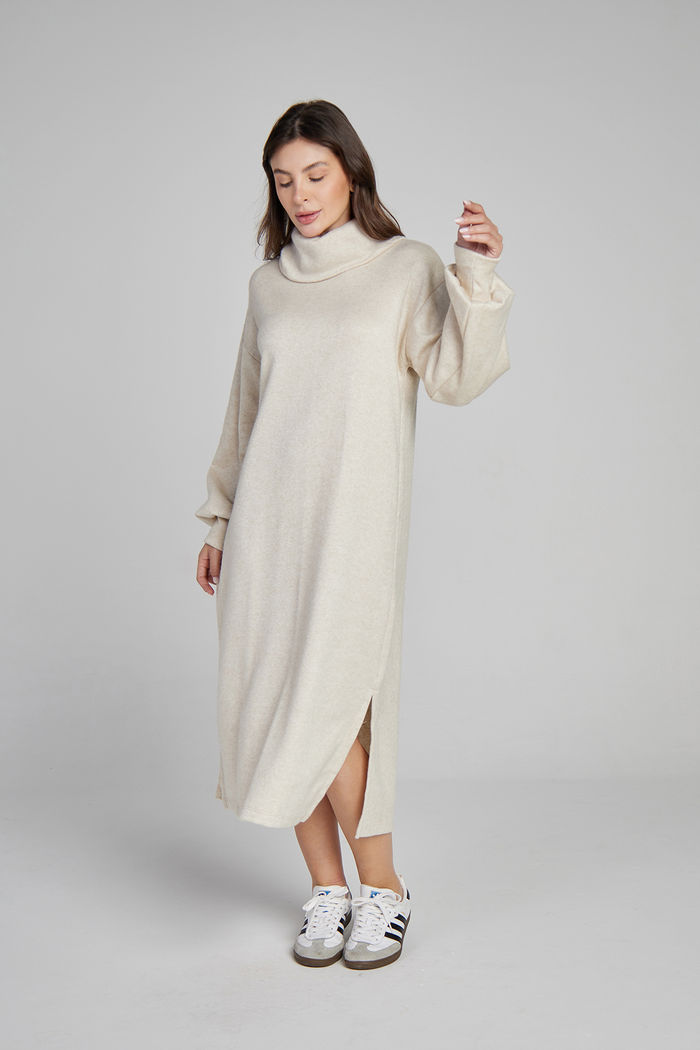 Vestido Caterine Baunilha