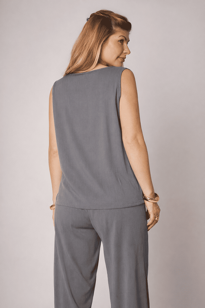 Regata Valentina Cinza Mineral