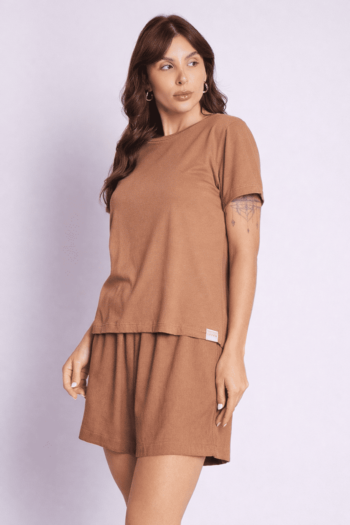 Blusa Patricia Mocha