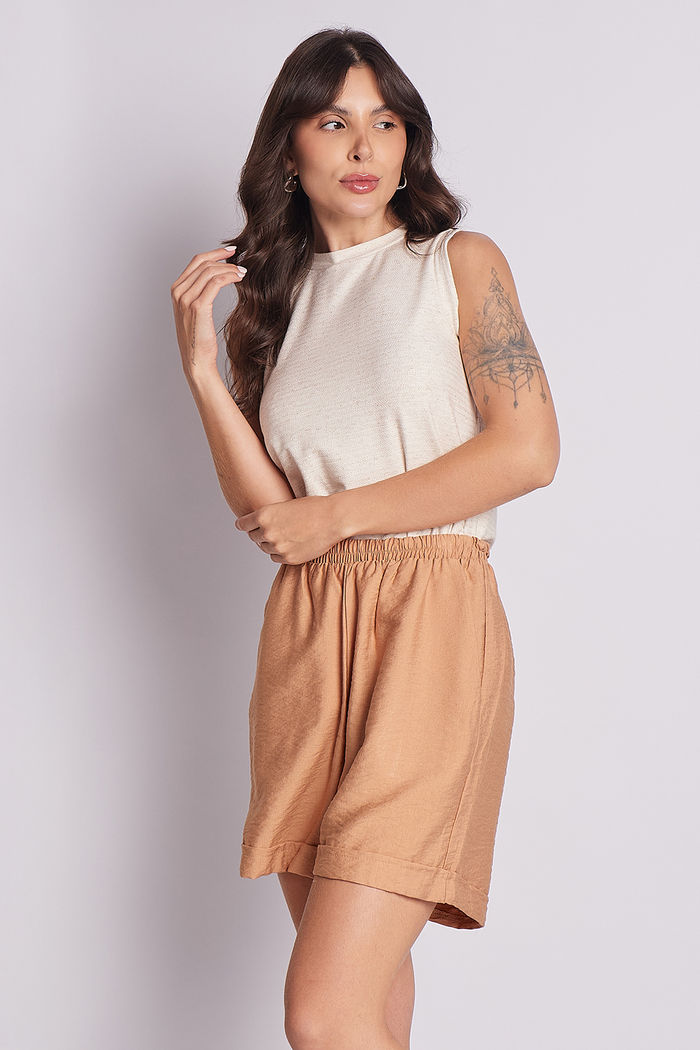 Short Leonor Tostado