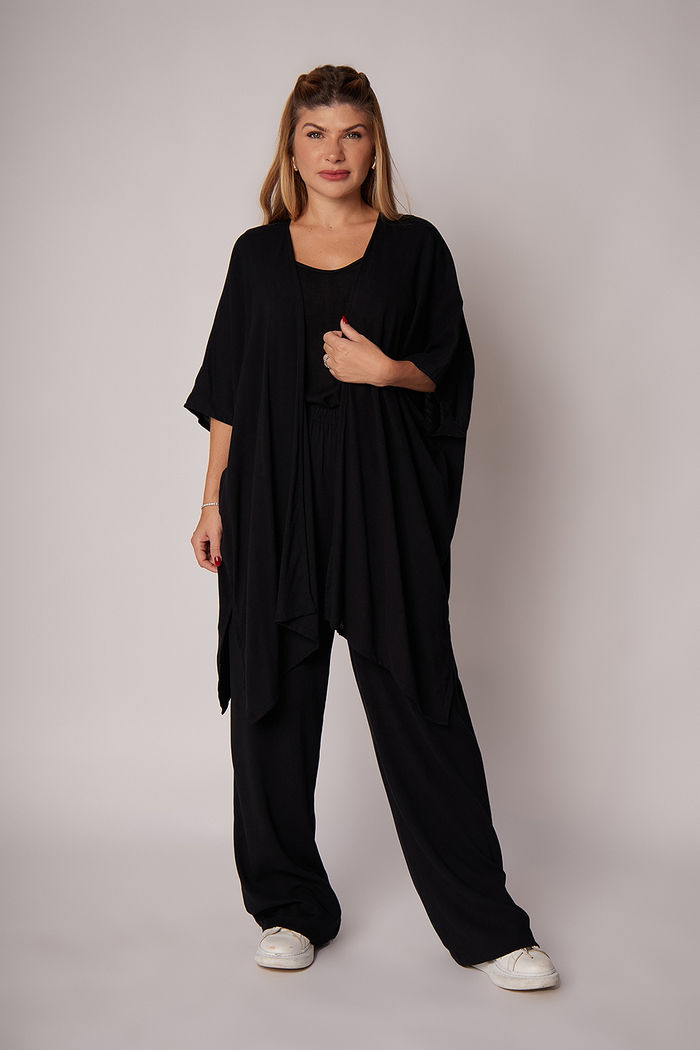 Conjunto Eli Preto - 3 Peças