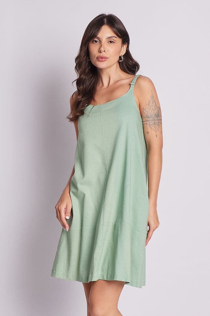 Vestido Cristalia Botânico