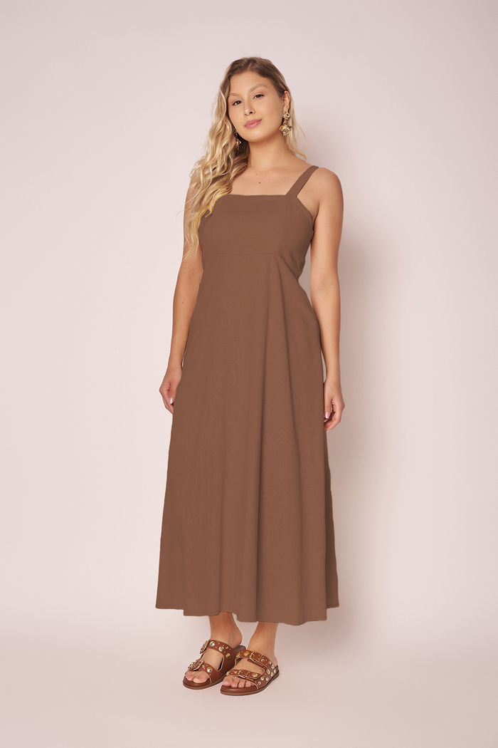 Vestido Irine Mocha