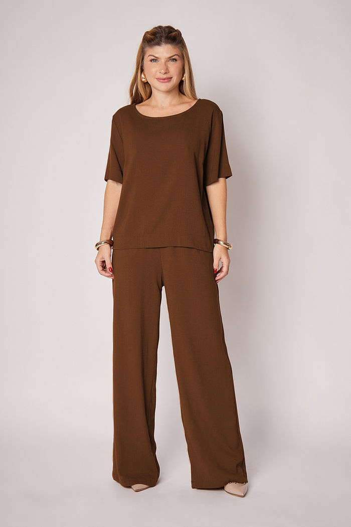 Calça Leonor Marrom