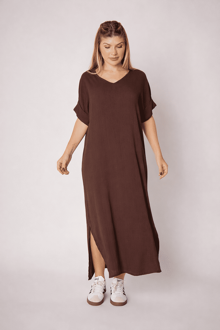 Vestido Elen Chocolate