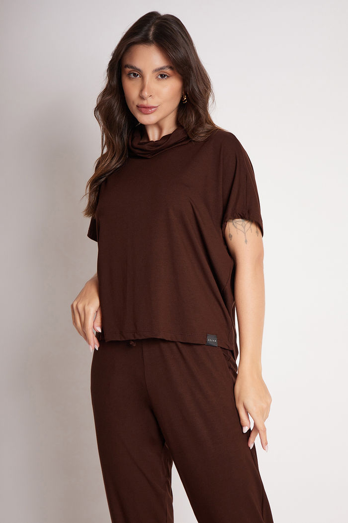 Blusa Júlia Café