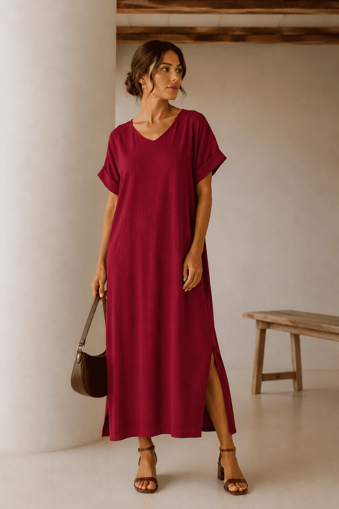 Vestido Elen Romã