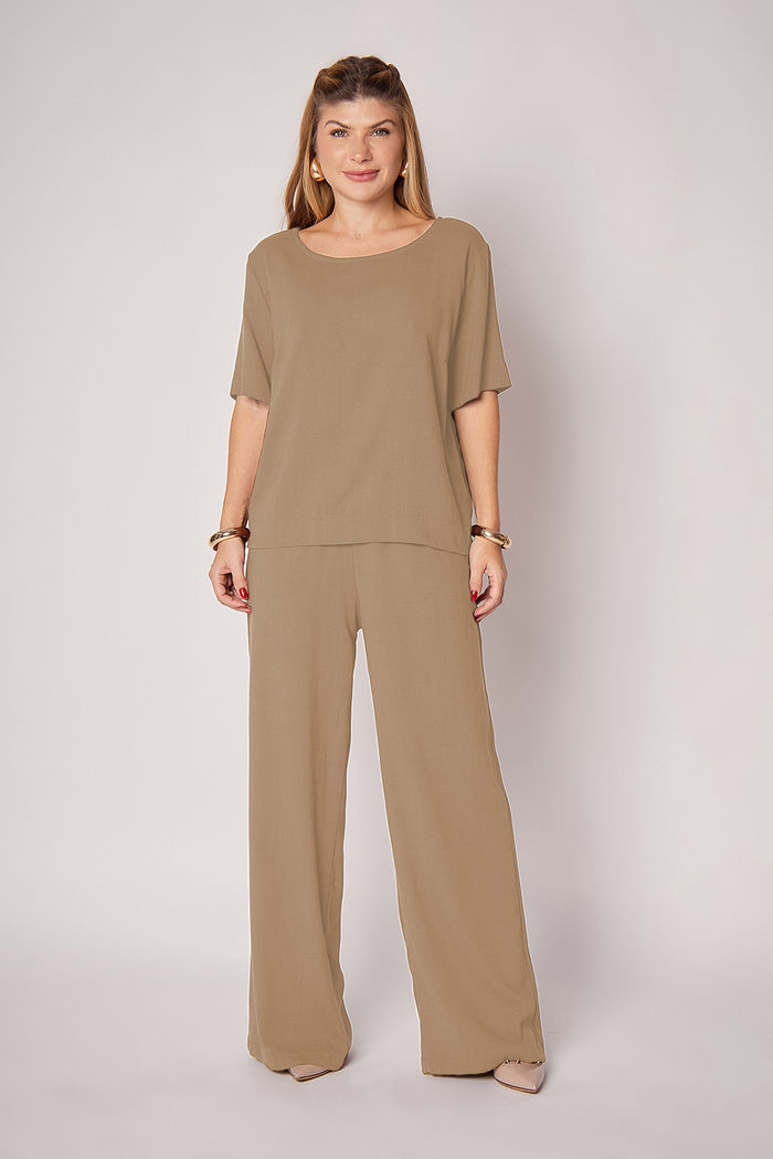 Conjunto Chloe Aveia