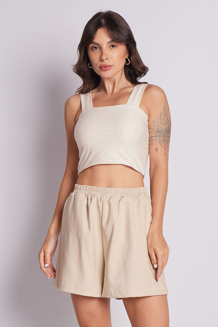 Short Paula Baunilha