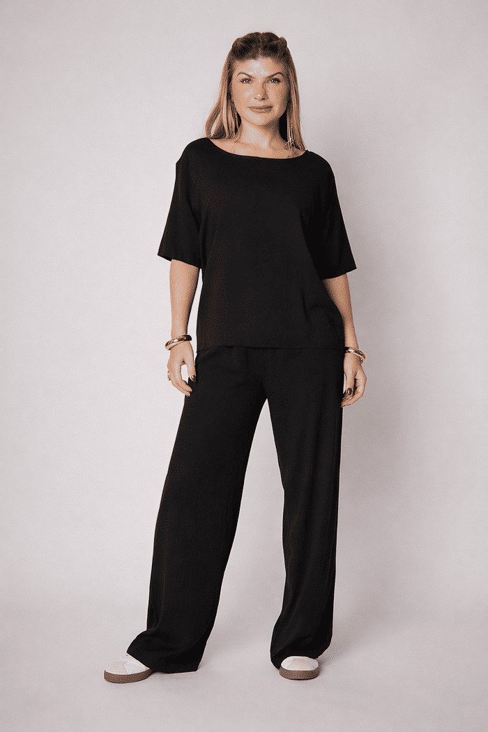 Conjunto Chloe Preto - 2 Peças