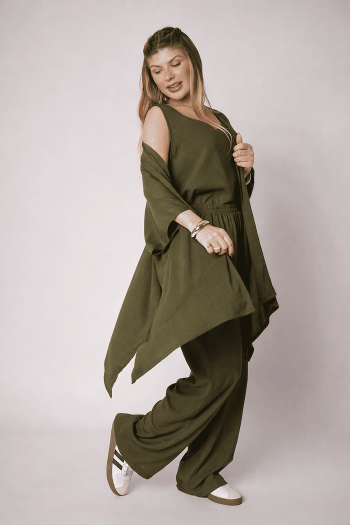 Kimono Eli Folha Seca