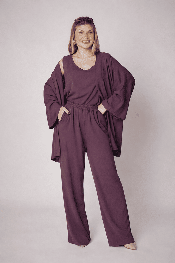 Conjunto Aline Figo - 3 Peças