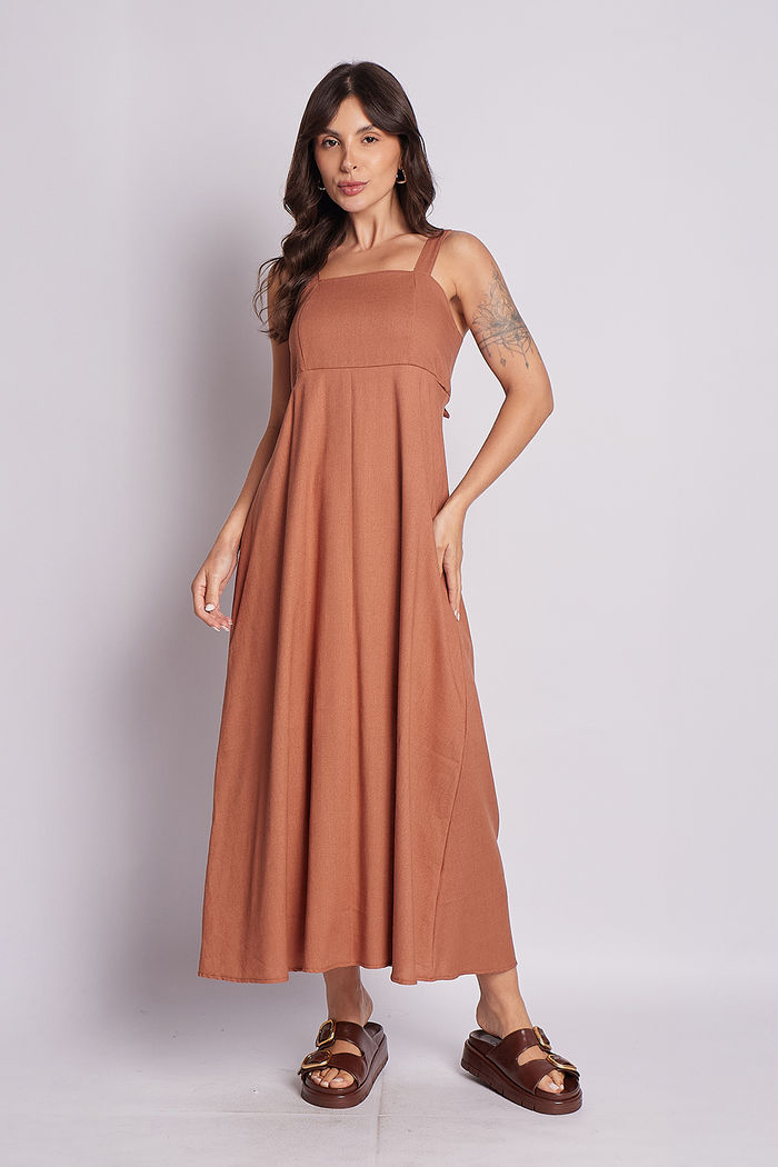 Vestido Irine Mocha