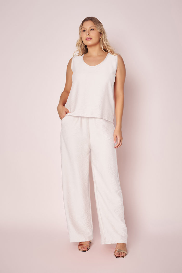 Calça Leonor Off White