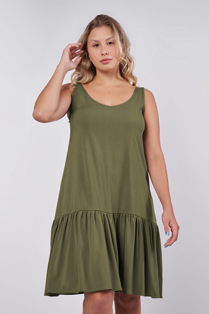 Vestido Jade Olive