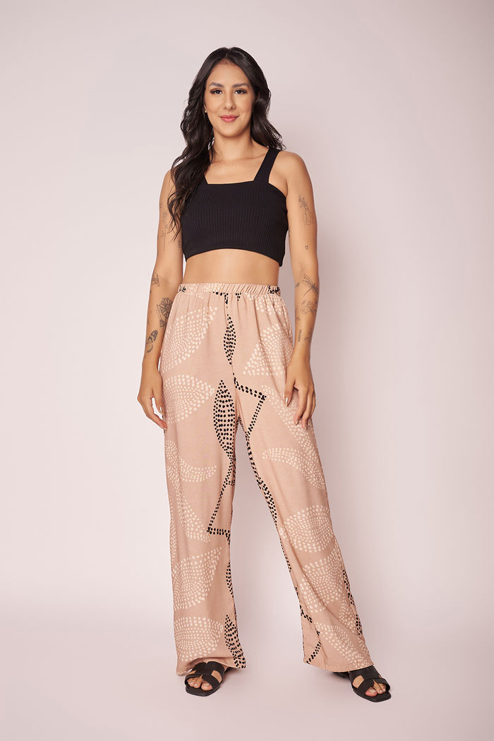 Calça Leonor Folhagem