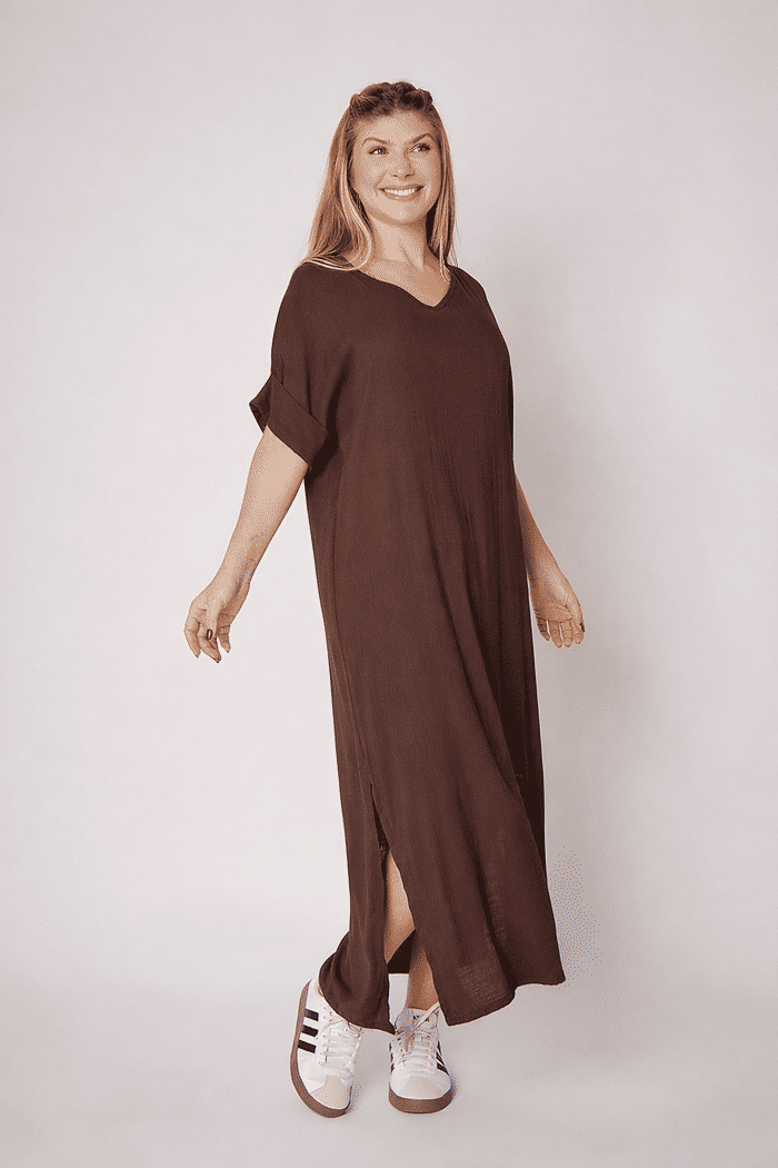 Vestido Elen Chocolate
