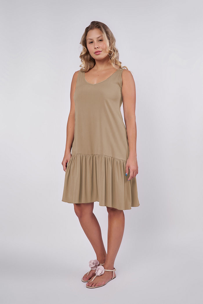 Vestido Jade Aveia