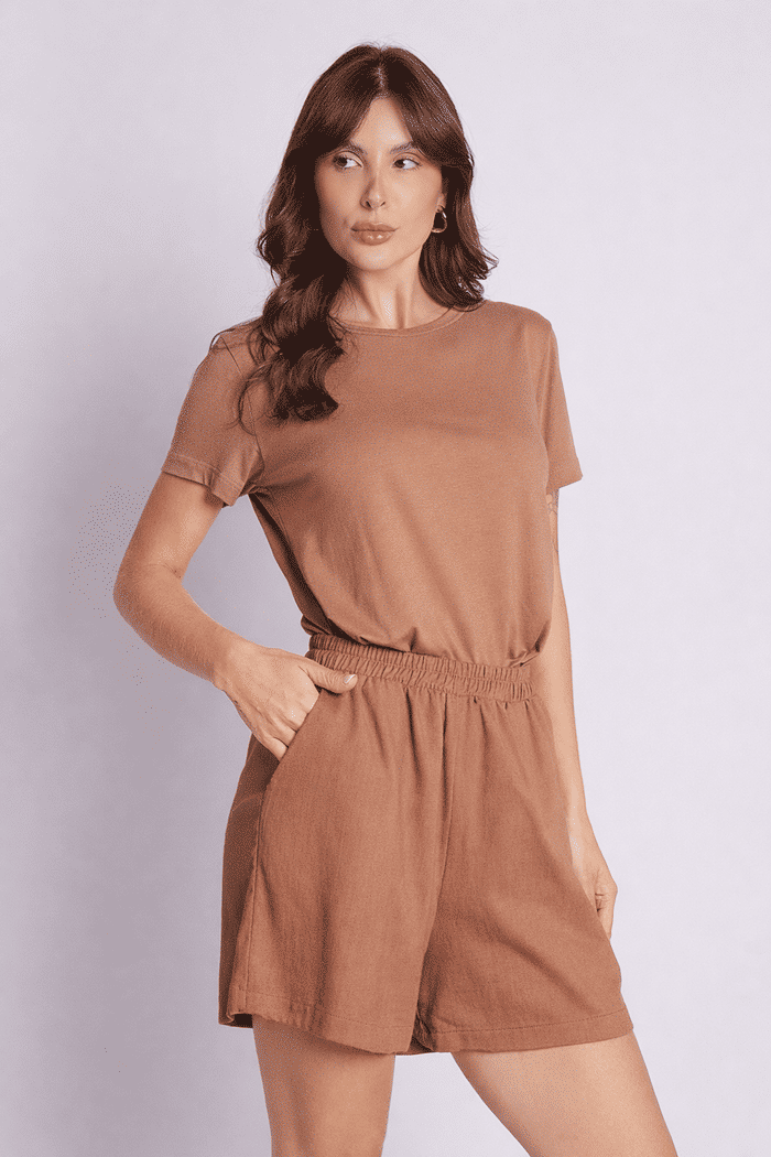 Blusa Patricia Mocha