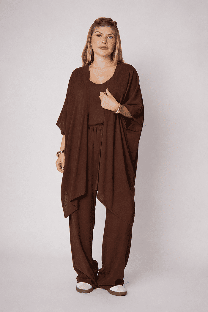 Kimono Eli Chocolate