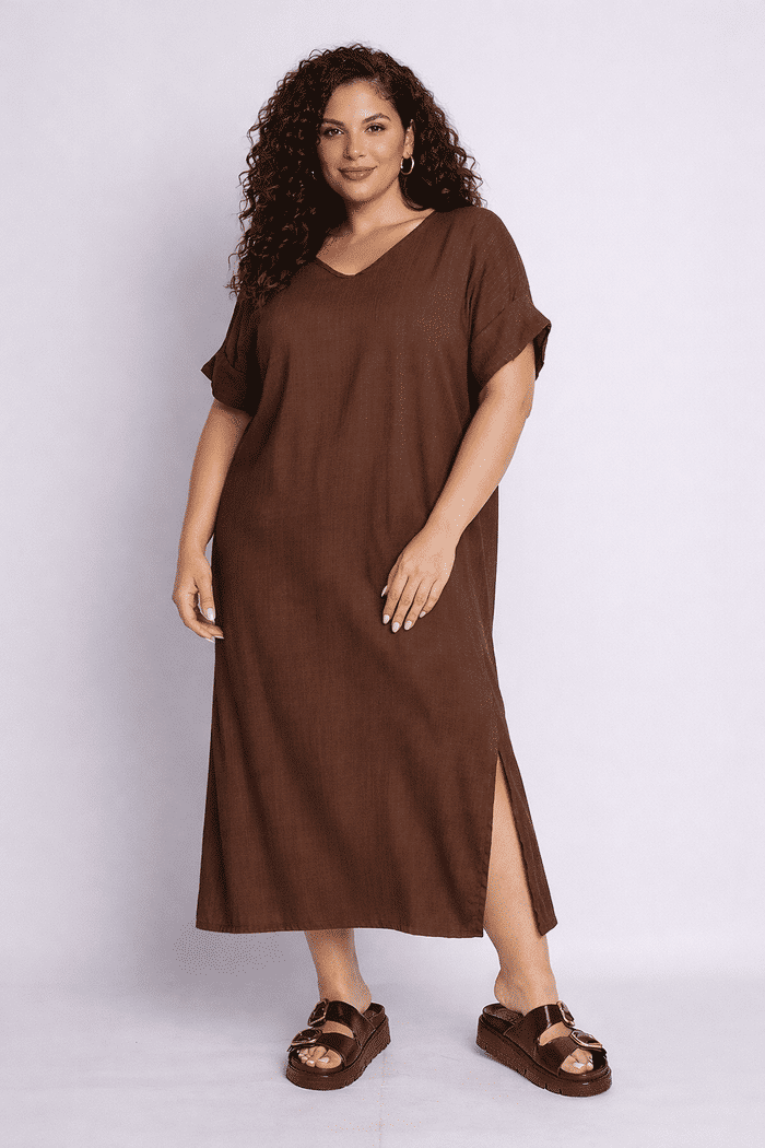 Vestido Elen Chocolate