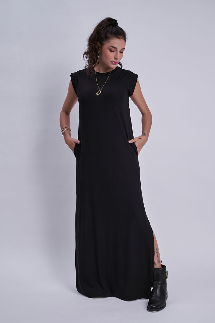 Vestido Sabrina Preto