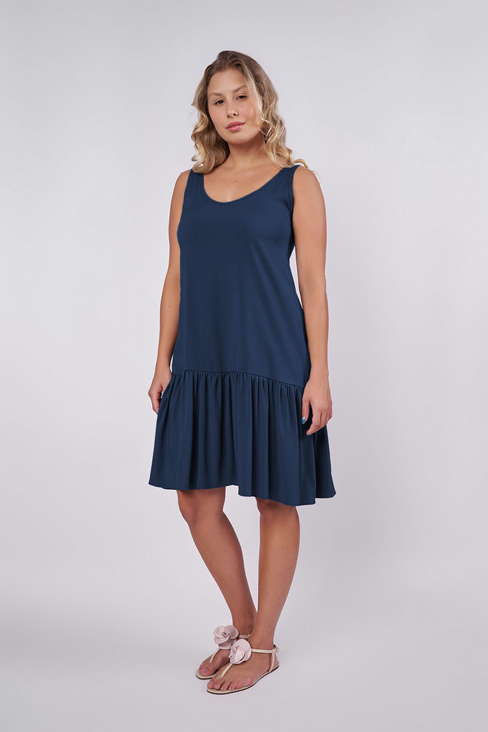 Vestido Jade Azul Marinho