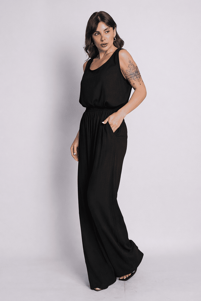 Conjunto Valentina Preto - 2 Peças