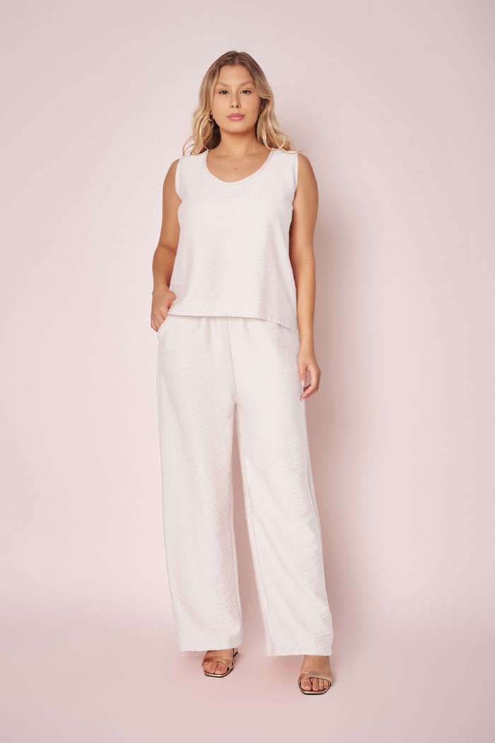 Calça Leonor Off White