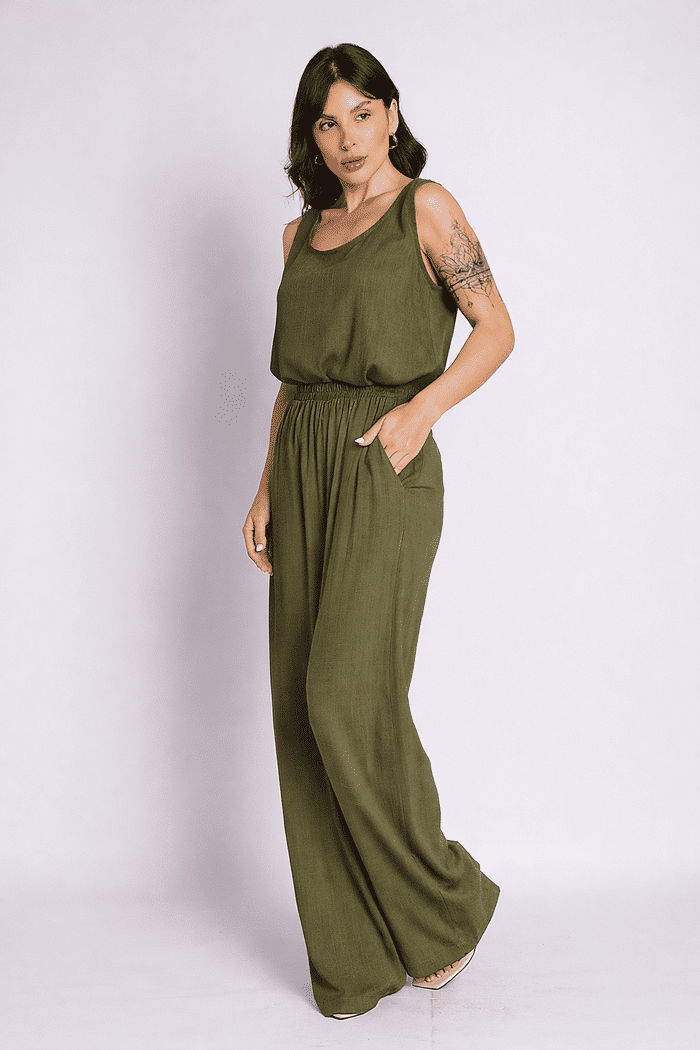 Conjunto Valentina Folha Seca - 2 Peças