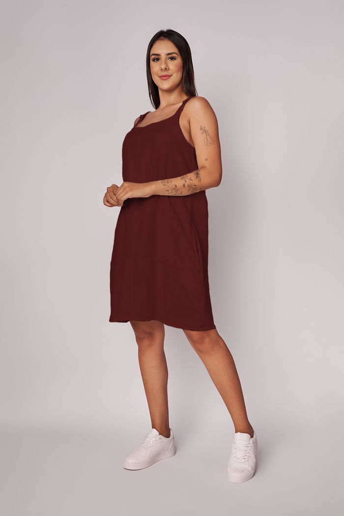 Vestido Cristalia Romã