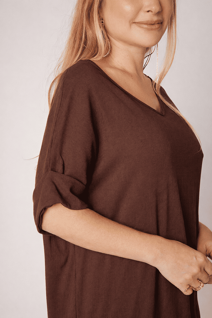 Vestido Elen Chocolate