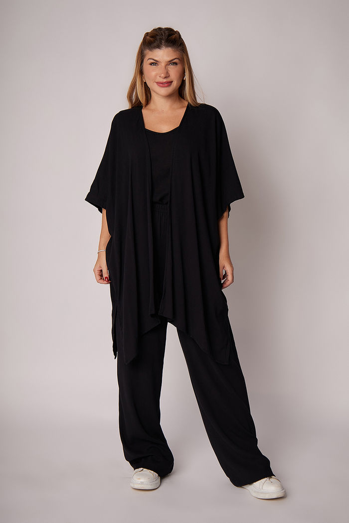 Conjunto Eli Preto - 3 Peças